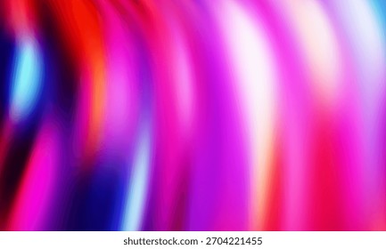 Ondas de luz de neón vibrante y fondo Abstractas de brillo de color degradado para proyectos creativos