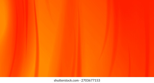 Lebendiger orangefarbener abstrakter Hintergrund mit Fluidwirbeln für Design und Branding.vektor eps10
