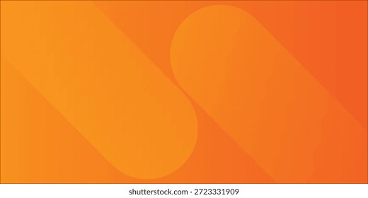 Vibrant Orange Abstract Background With Soft Gradients And Geometric Shapes For Design eps10
