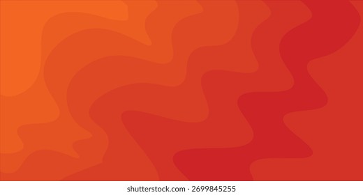 Fundo abstrato laranja vibrante com impressionantes padrões de ondas suaves para projetos de design criativo, adicionando calor e profundidade aos seus visuais