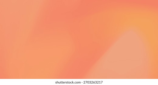 Un fondo naranja vibrante con una textura de gradiente suave. El fondo presenta cálidos tonos naranjas que se mezclan a la perfección. Concepto simple de fondo de Vector de gradiente abstracto mínimo