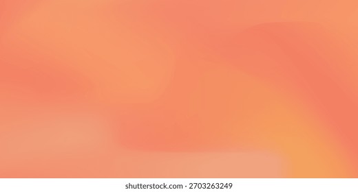 Un fondo naranja vibrante con una textura de gradiente suave. El fondo presenta cálidos tonos naranjas que se mezclan a la perfección. Concepto simple de fondo de Vector de gradiente abstracto mínimo