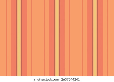 Vibrant orange and beige vertical stripes create a cheerful, seamless pattern. Ideal for textile design, website backgrounds, or playful branding.