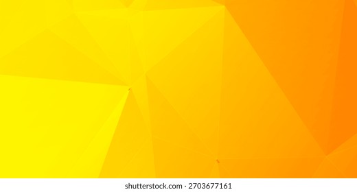 Fondo geométrico naranja vibrante del polígono para los proyectos modernos del diseño y de la Tecnología