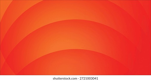 Fondo Abstractas De Gradiente Naranja Vibrante Con Curvas Cálidas Y Arcos Circulares Para El Diseño Moderno