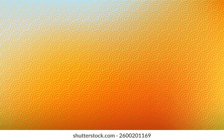 Vibrant orange gradient with geometric wave pattern offering a warm and dynamic visual texture for graphic design and background applications, evoking a sense of movement