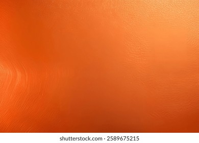 Vibrant Orange Metallic Texture Background for Creative Projects