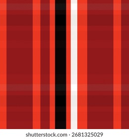 Lebhaftes orangefarbenes Plaid-Muster für Herbsttextilien und Hintergründe
