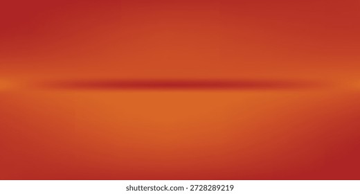 Puesta De Sol Naranja Vibrante Sobre Mar Tranquilo Con Brillo De Horizonte Sedoso Y Luz Cálida