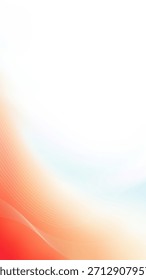 Gradiente abstrato laranja e branco vibrantes
