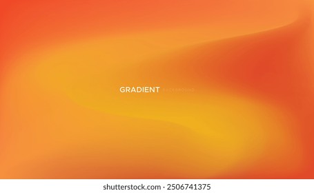 Vibrant orange and yellow gradient background, perfect for modern design projects and digital art.