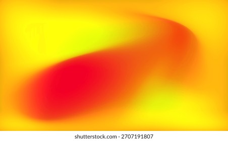 Fondo abstracto de fluido rojo amarillo naranja vibrante
