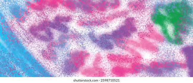 Vibrant Pastel Abstract Background Illustration