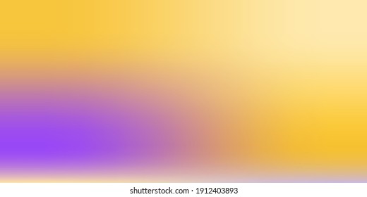 Lebhafte, pastellfarbene, leuchtende Mesh-Illustration. Moderne Violett Lavendel Aquarell Farbige unscharfe Textur. rosafarbener, hellbrauner Hintergrund. violetter, weichgelber, glatter Hintergrund.