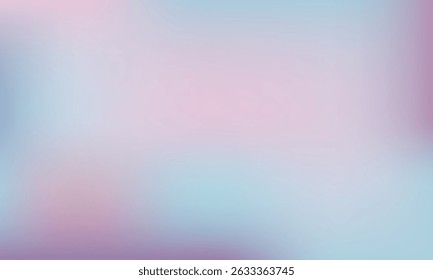 Fundo vibrante do gradiente do pastel. Fundo líquido abstrato. Projeto de vetor de efeito de malha de gradiente. Design Abstrato de Fluido Suave em Roxo, Azul e Rosa. Capas para a web, banners de anúncios, cartazes, brochuras.
