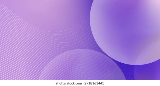 Fondo degradado pastel vibrante con Vector de Formas circulares suaves.