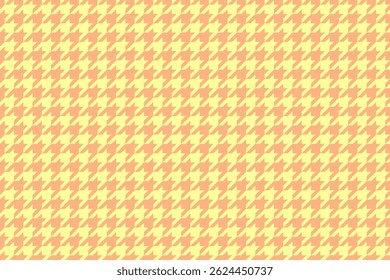 Padrão vibrante pastel houndstooth, perfeito para moda, têxtil ou web design. Esta textura alegre e repetitiva oferece um pano de fundo moderno e elegante com um toque de toque retro.