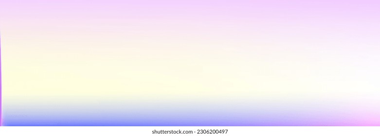 Vibrant Pastel Multicolor Color Sunrise Light Sky Wallpaper. Colorful Soft Blurred Water Vivid Gradient Smooth Surface. Spotlight Clean Bright Sunset White Sky Horizontal Gradient Mesh Background.