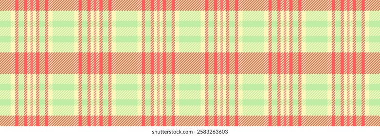 Vibrant pastel plaid pattern in green and coral.  Perfect for textile design, website backgrounds, or crafting projects.  Seamless repeat creates endless possibilities.