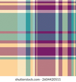 Vibrant pastel plaid pattern.  Perfect for textile design, fashion, websites, and branding. This cheerful, intersecting line design evokes feelings of warmth and comfort.