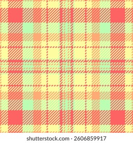 Vibrant pastel plaid pattern.  Perfect for textile design, fashion, wallpaper, or website backgrounds.  A cheerful and modern design evoking feelings of warmth and optimism.