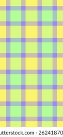 Vibrant pastel plaid pattern.  Perfect for textile design, website backgrounds, or cheerful branding.  This cheerful, seamless texture evokes feelings of spring and optimism.
