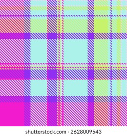 Vibrant pastel plaid pattern.  Perfect for textile design, fashion, websites, or playful backgrounds.  This bright, modern design offers a cheerful and energetic aesthetic.