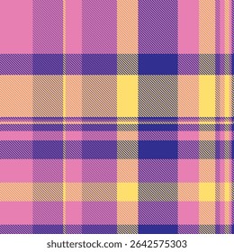 Vibrant pastel plaid pattern.  Perfect for textile design, fashion, website backgrounds, or scrapbooking.  This cheerful, modern design evokes feelings of happiness and optimism.