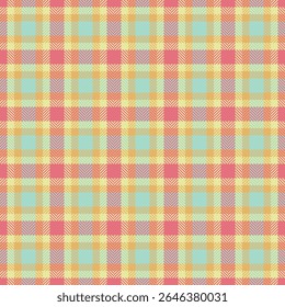 Vibrant pastel plaid pattern.  Perfect for textile design, website backgrounds, or scrapbooking projects.  This cheerful, repeating texture evokes feelings of warmth and comfort.