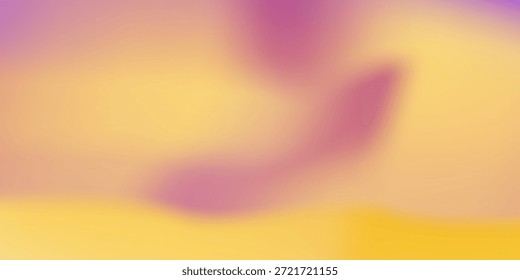 Vibrant Pastel Soft Blurred Background. Lavender Purple Yellow Modern Design Backdrop. Violet Pink Bright Watercolor Colorful Blurred Texture. Modern Empty Blank Gradient Mesh Illustration.