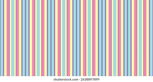 Vibrant pastel stripes create a cheerful, playful background perfect for websites, blogs, packaging, or textile designs.