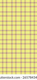 Vibrant pastel yellow plaid pattern. Perfect for textile design, website backgrounds, or scrapbooking.  This cheerful, repetitive texture evokes feelings of optimism and springtime.