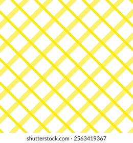 A vibrant pattern featuring diagonal lines intersecting with lighter orange lines on a white background, creating a dynamic and modern checkered grid design perfect for textiles, wallpaper