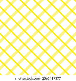 A vibrant pattern featuring diagonal lines intersecting with lighter orange lines on a white background, creating a dynamic and modern checkered grid design perfect for textiles, wallpaper