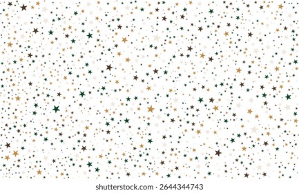 vibrant pattern of multicolored stars scattered across a clean white background, creating a dynamic, cheerful, and eye-catching texture perfect for celebration-themed visuals.