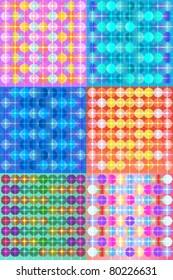 vibrant patterns set