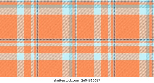 Vibrant peach and pastel plaid pattern.  Perfect for textile design, fashion, websites, or branding projects.
