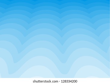 Vibrant perspective wave style modern abstract background.