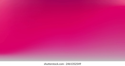 Lebendiger rosa Abstrakter Hintergrund. Leidenschaftliche rosa Abstraktion Stimmung Konzept. Glattrosa, rot und lila Farbverlauf Hintergrund. Vektorillustration.