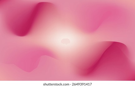 Un fondo abstracto rosado vibrante con patrones de ondas suaves