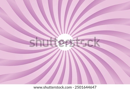 Vibrant pink candy swirl background with dynamic curved lines, ideal for playful and fun design themes.