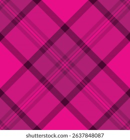 Vibrant pink and magenta plaid pattern.  A bold, geometric design perfect for fashion, textile, and web backgrounds.