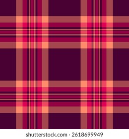 Vibrant pink and maroon plaid pattern.  Perfect for textile design, fashion, website backgrounds, or wrapping paper.