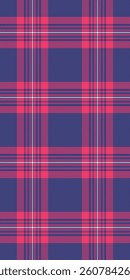 Vibrant pink and navy plaid pattern.  Perfect for textile designs, website backgrounds, or fashion projects.