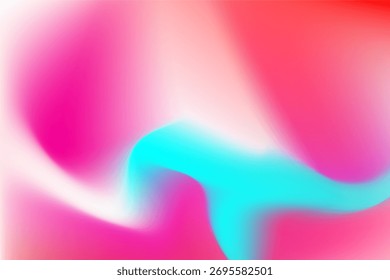 Lebendiger rosafarbener Aqua-abstrakter Farbverlauf-Hintergrund