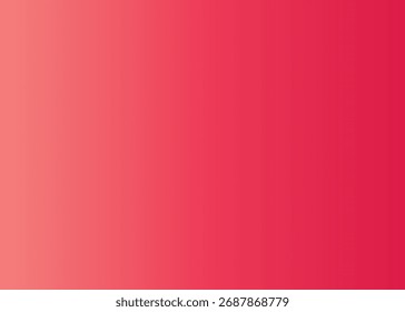 Vibrant Pink Red Gradient Background Vector Illustration