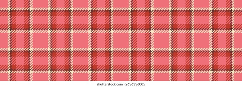 Vibrant pink and red plaid pattern.  Perfect for textile design, fashion, or website backgrounds.  This seamless texture offers a cheerful, classic, and versatile design element.