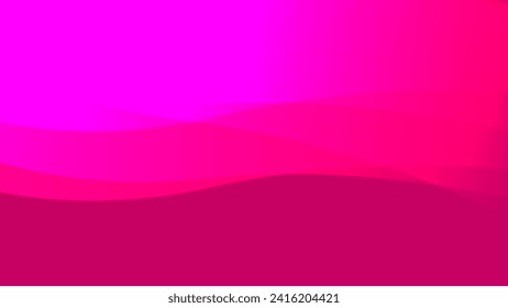 Vibrante fondo de degradado de ondas rosadas, imagen abstracta cautivadora que muestra olas lisas y fluidas de varios tonos de rosa y morado, ideal para fondos de fondo, fondos de pantalla o expresiones artísticas.
