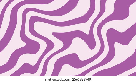 Vibrant pink wavy abstract pattern for creative backgrounds and modern design