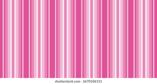 Las vibrantes rayas de Vertical rosa y blanco crean un fondo moderno y juguetón perfecto para Sitios web, presentaciones o diseños textiles.